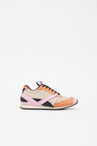 Balenciaga Embossed Low Top Sneaker