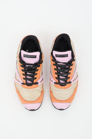 Balenciaga Embossed Low Top Sneaker