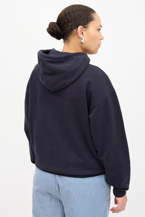Balenciaga Embroidered Logo Hoodie