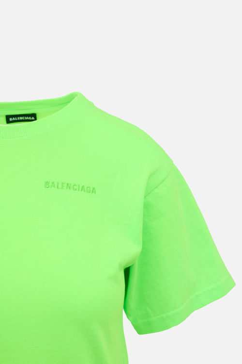Balenciaga Embroidered Logo T-Shirt