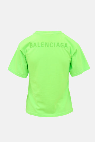 Balenciaga Embroidered Logo T-Shirt