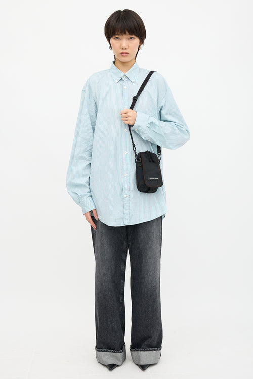 Balenciaga Explorer Logo Pouch Bag