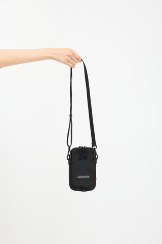 Balenciaga Explorer Logo Pouch Bag