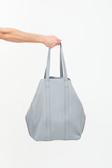 Balenciaga FW 2017 Leather Laundry Cabas Tote Bag