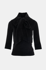 Balenciaga FW 2023 Velvet Tie Top