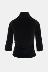 Balenciaga FW 2023 Velvet Tie Top