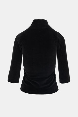 Balenciaga FW 2023 Velvet Tie Top