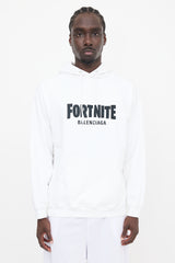 Balenciaga X Fortnite Logo Hoodie