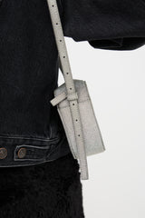 Balenciaga Glitter Logo XS Shoulder Bag