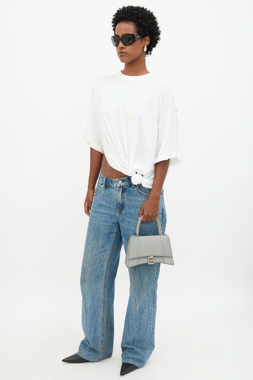 Balenciaga Glitter Small Hourglass Bag