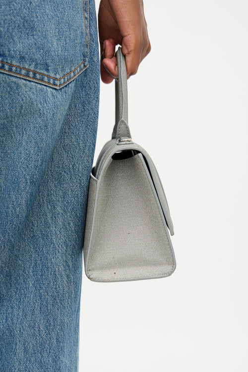 Balenciaga Glitter Small Hourglass Bag