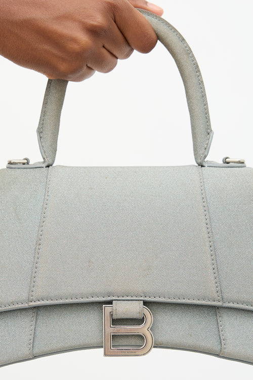 Balenciaga Glitter Small Hourglass Bag