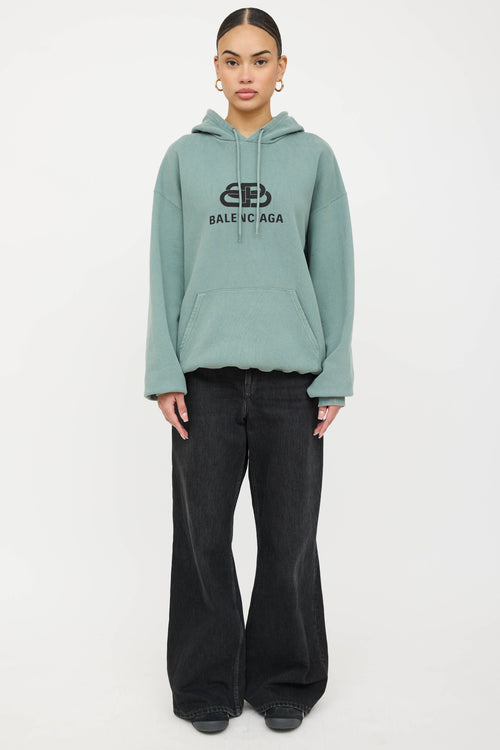 Balenciaga BB Logo Hoodie