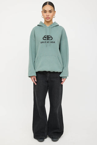 Balenciaga BB Logo Hoodie