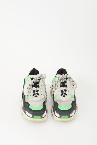 Balenciaga triple s sneakers green online