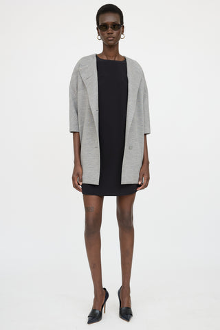 Balenciaga 2013 Button Up Coat