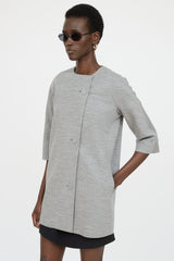 Balenciaga 2015 Button Up Coat