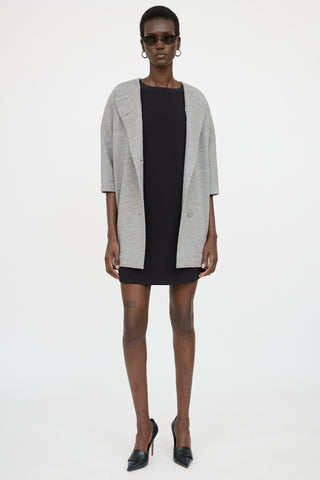 Balenciaga 2013 Button Up Coat