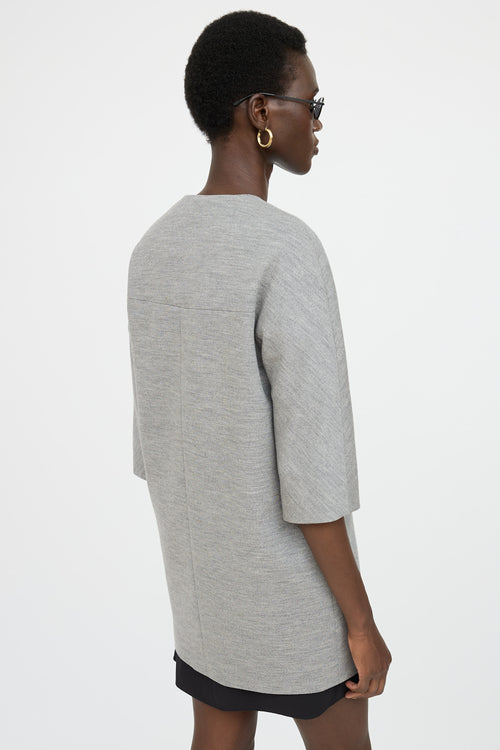 Balenciaga 2016 Button Up Coat