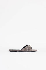 Balenciaga Monogram Cagole Flat Sandal