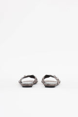 Balenciaga Monogram Cagole Flat Sandal