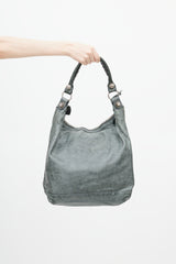 Balenciaga Grey Leather Giant Day Tote Bag
