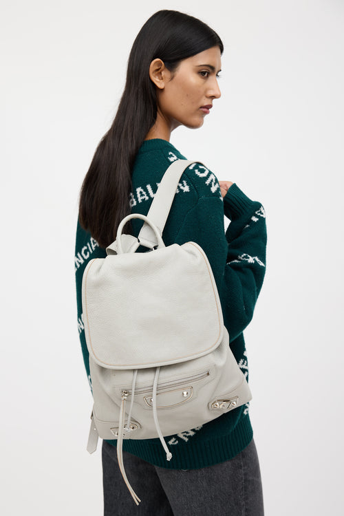 Balenciaga 2016  Metallic Edge Backpack