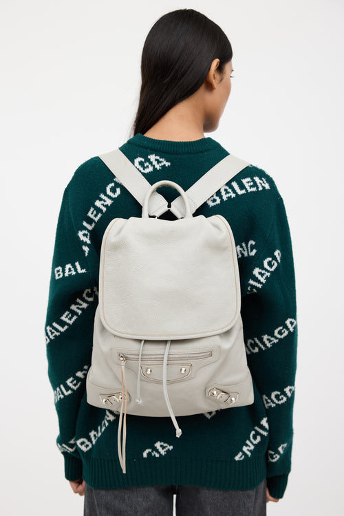 Balenciaga 2016  Metallic Edge Backpack