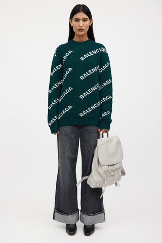 Balenciaga 2016  Metallic Edge Backpack