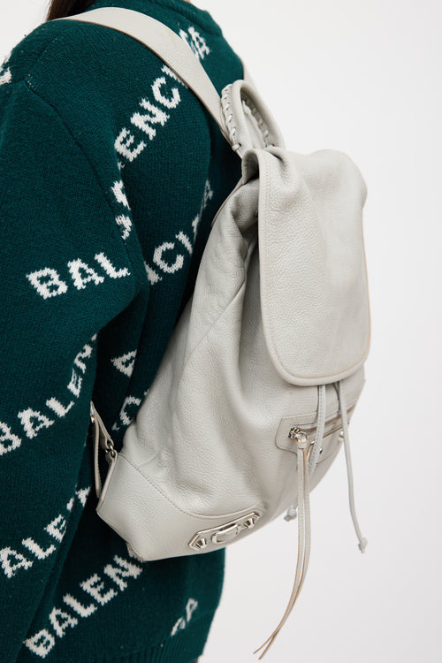 Balenciaga 2016  Metallic Edge Backpack