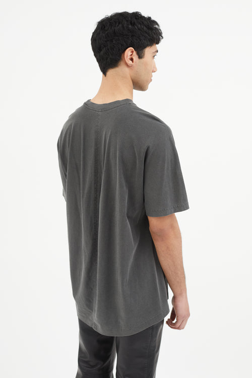 Balenciaga Grey Logo T-Shirt