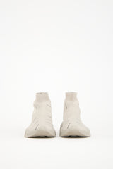 Balenciaga Grey Monogram Speed 2.0 Knit Sneaker