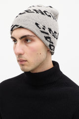 LEDWIMPS様✨美品　BALENCIAGA ニット　BB バックロゴ　グレー LEDWIMPS様✨美品 BALENCIAGA ニット BB バックロゴ グレー