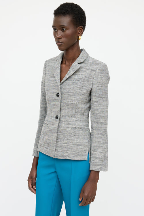 Balenciaga Wool Single Breasted Blazer
