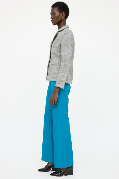 Balenciaga Wool Single Breasted Blazer