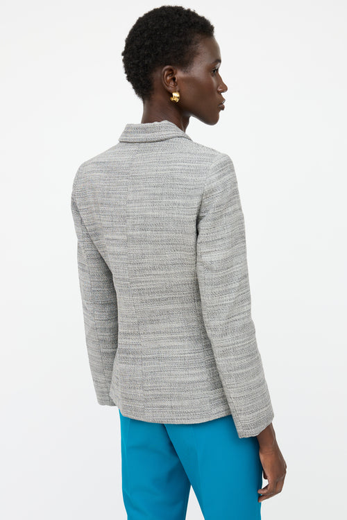 Balenciaga Wool Single Breasted Blazer