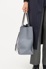 Balenciaga Grey Papier A4 Tote Bag