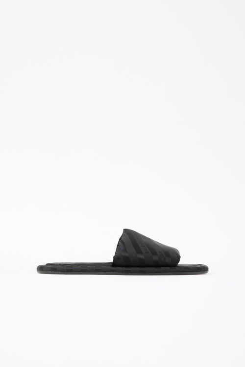 Balenciaga Jacquard Logo Hotel Slide