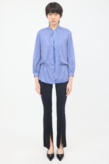 Balenciaga Knit Striped Blouse