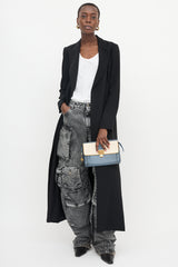Balenciaga Leather Cherche Travel Clutch