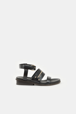 Balenciaga Leather Gladiator Sandal