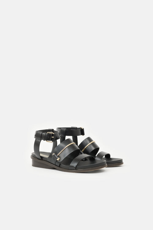 Balenciaga Leather Gladiator Sandal