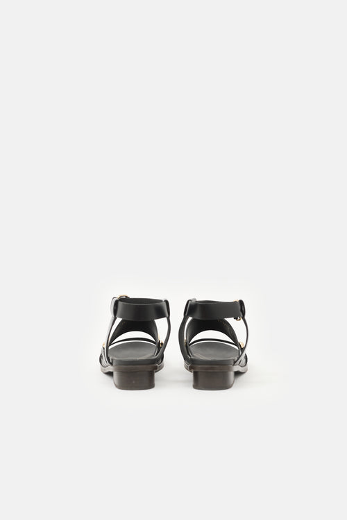 Balenciaga Leather Gladiator Sandal