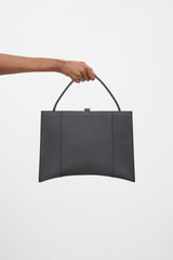 Balenciaga Leather Hourglass East West Tote Bag