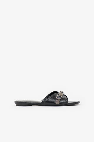 Balenciaga Leather Le Cagole Sandal