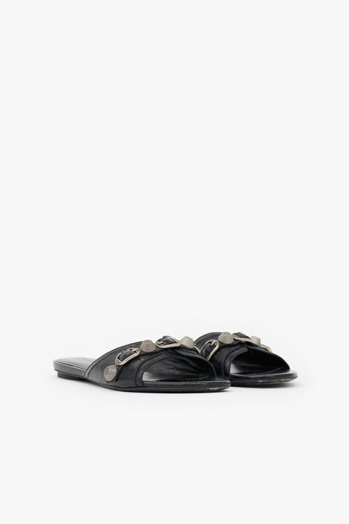 Balenciaga Leather Le Cagole Sandal