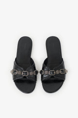 Balenciaga Leather Le Cagole Sandal