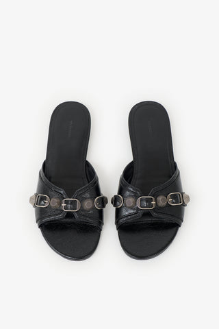 Balenciaga Leather Le Cagole Sandal