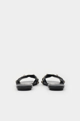 Balenciaga Leather Le Cagole Slide