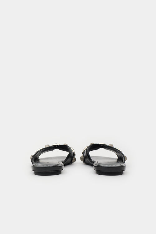 Balenciaga Leather Le Cagole Slide